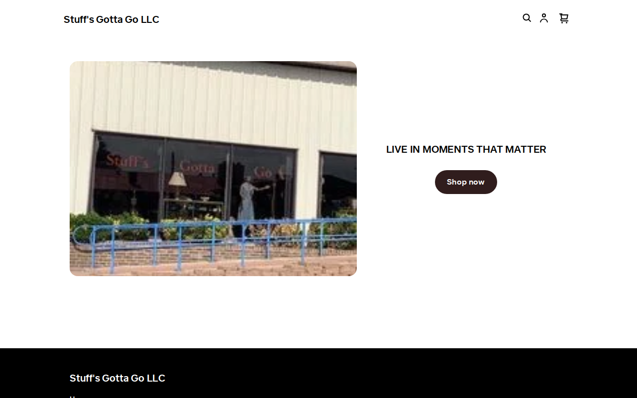 Stuff’s Gotta Go website preview