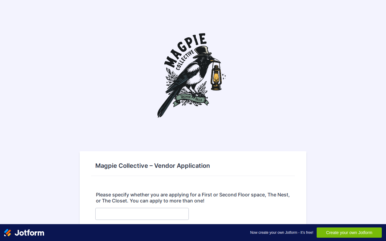 Magpie Collective website preview