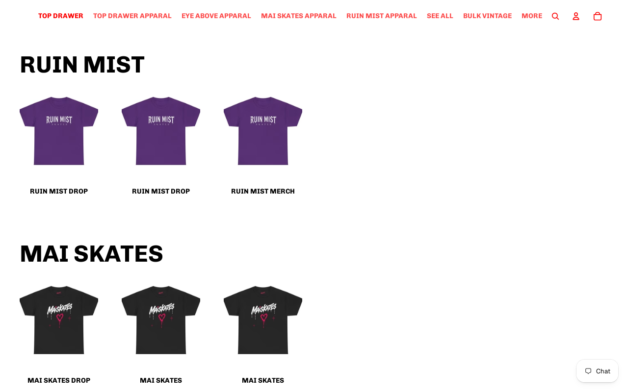 Top Drawer website preview