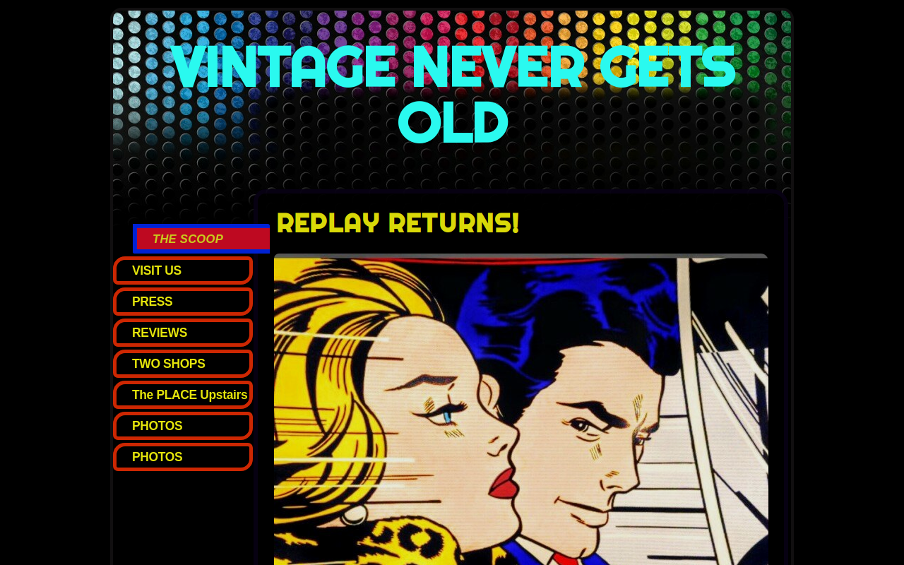 Replay On 19th Street website preview
