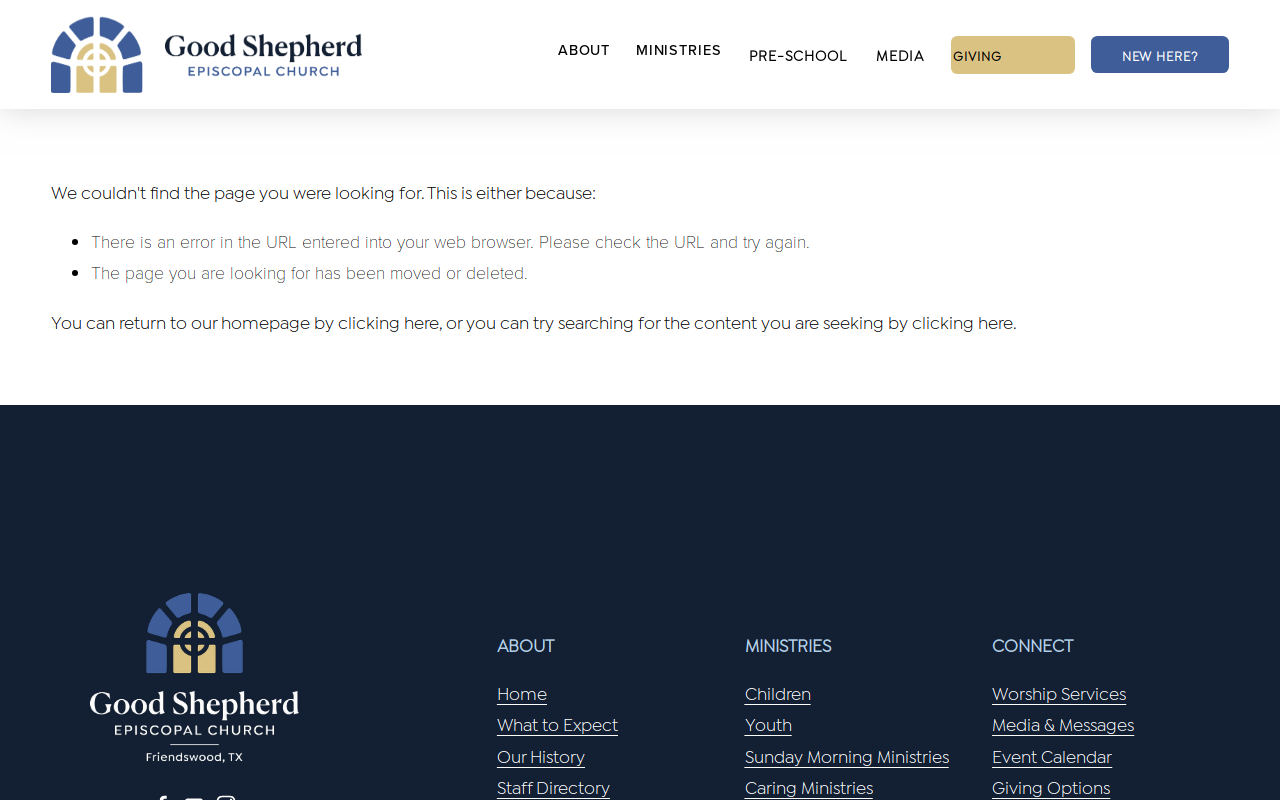 The Shepherd's Nook website preview