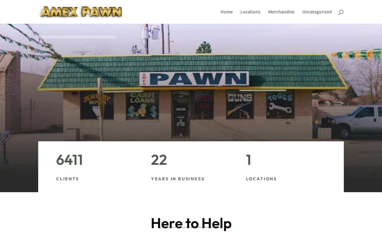 Amex Pawn website preview