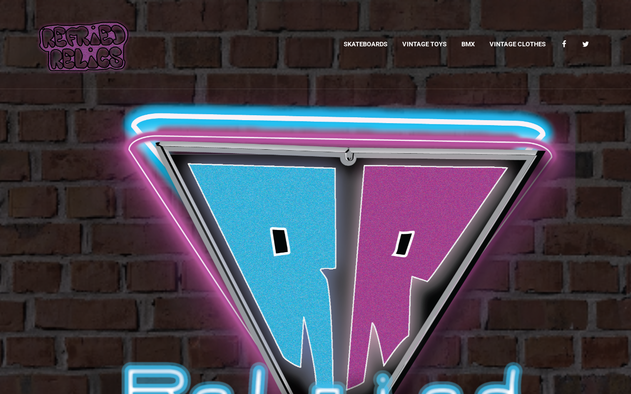 Refried Relics website preview