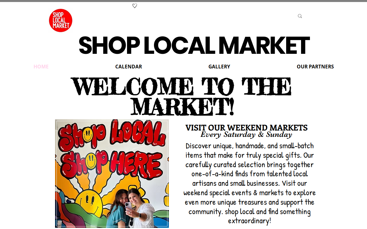 Shop Local Market website preview