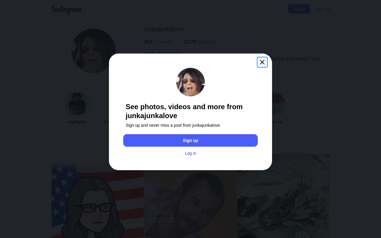 Junka Junka Love website preview