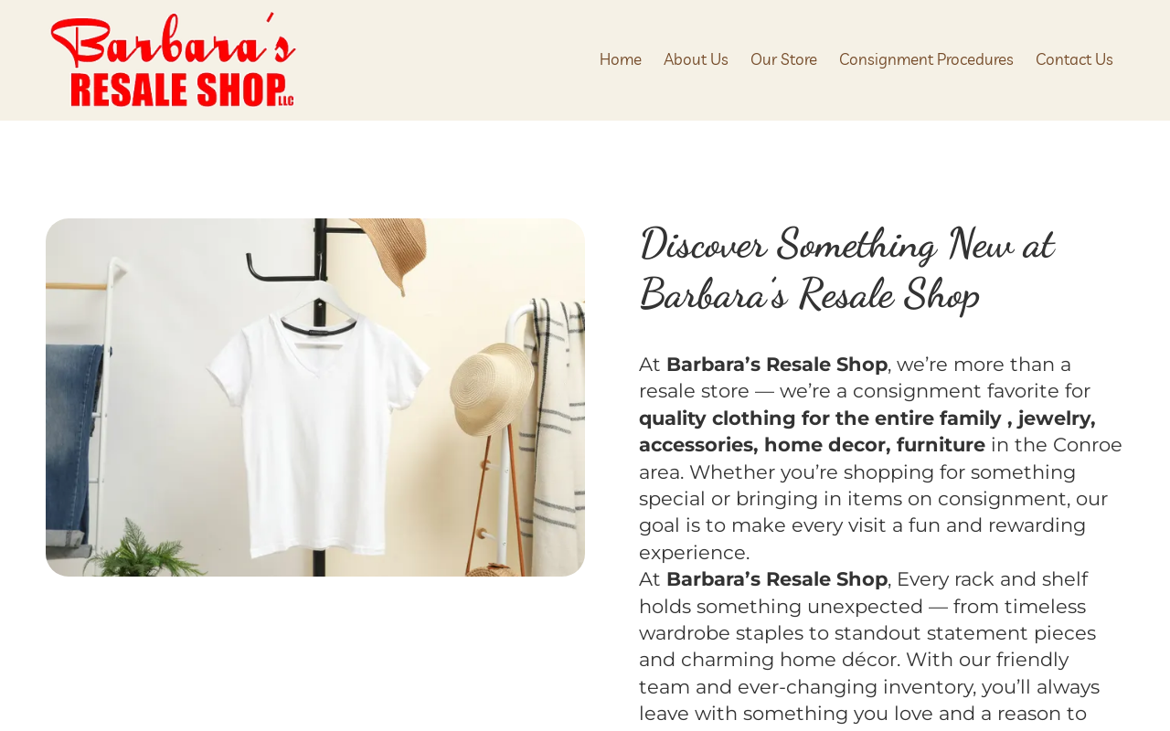 Barbaras Resale Shop website preview