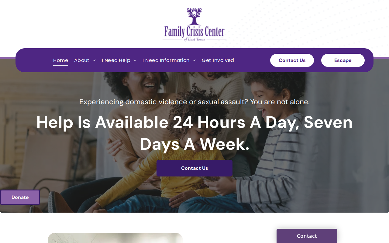 Women's Shelter of East Texas website preview