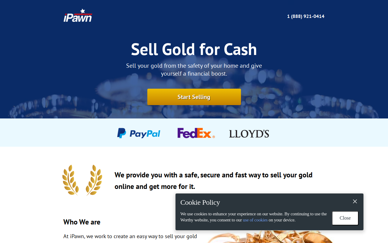 iPawn website preview