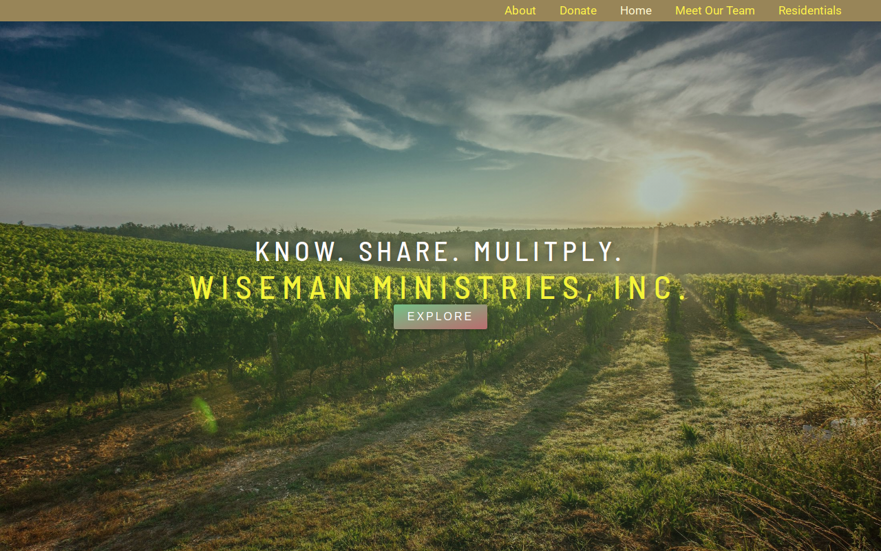 Gifts of Grace Resale website preview