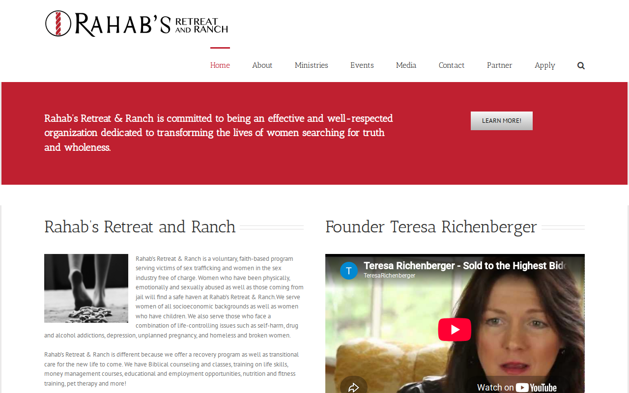 Rags to Riches website preview