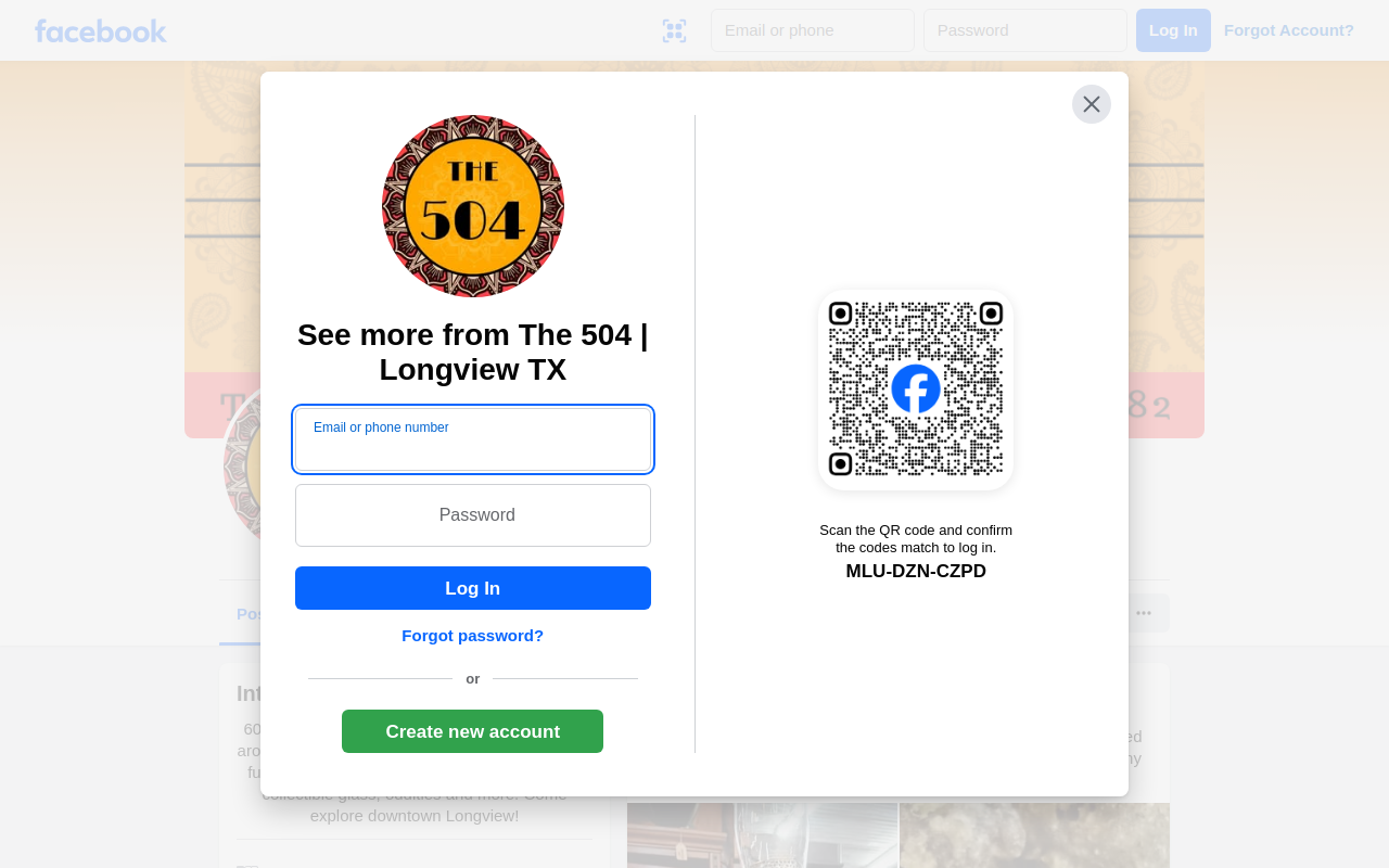 The 504 website preview