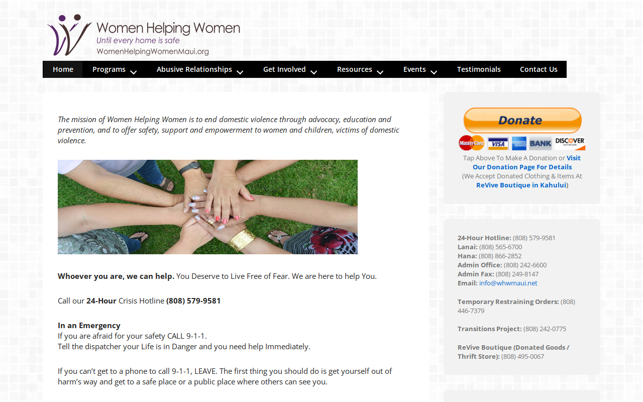 Revive ReSale Boutique website preview