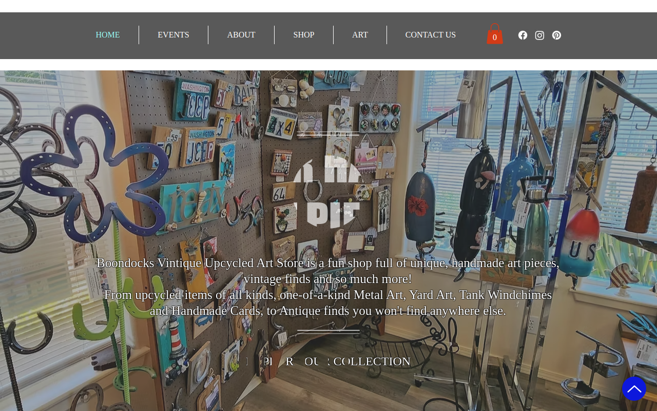 Boondocks Vintique website preview