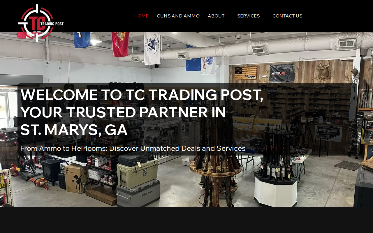 TWIN CITIES TRADING POST website preview