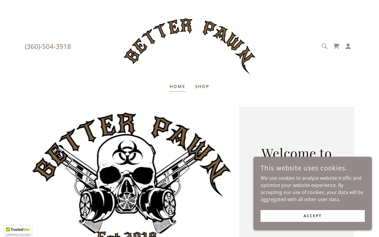 Better Pawn website preview