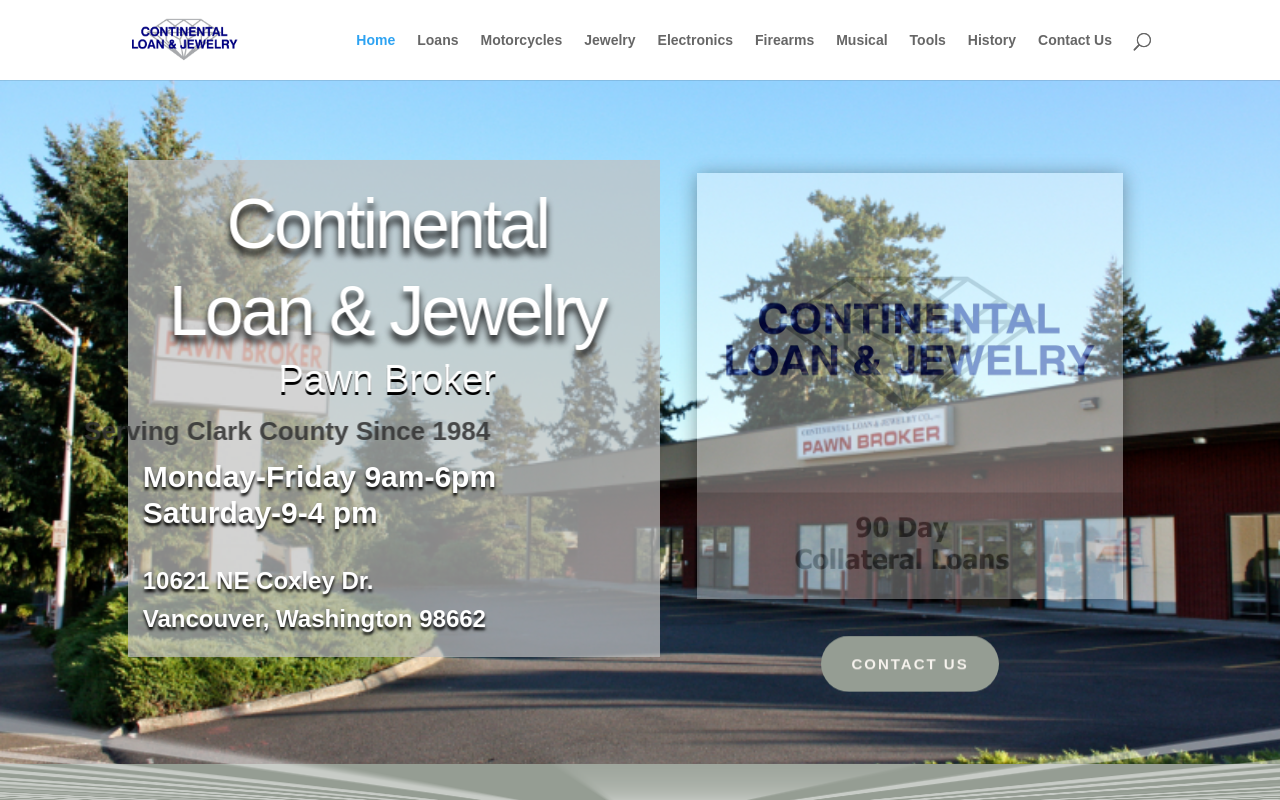 Continental Loan & Jewelry website preview