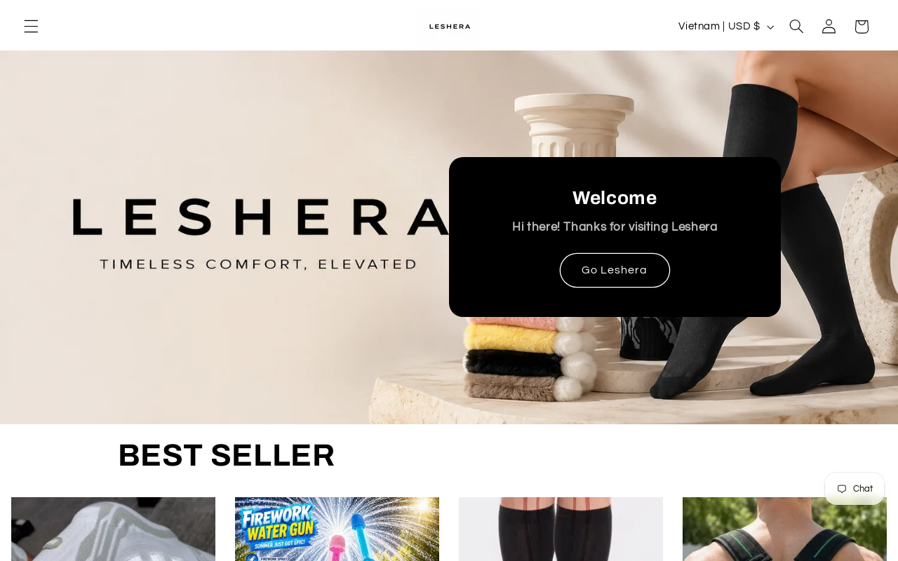 Leshera website preview