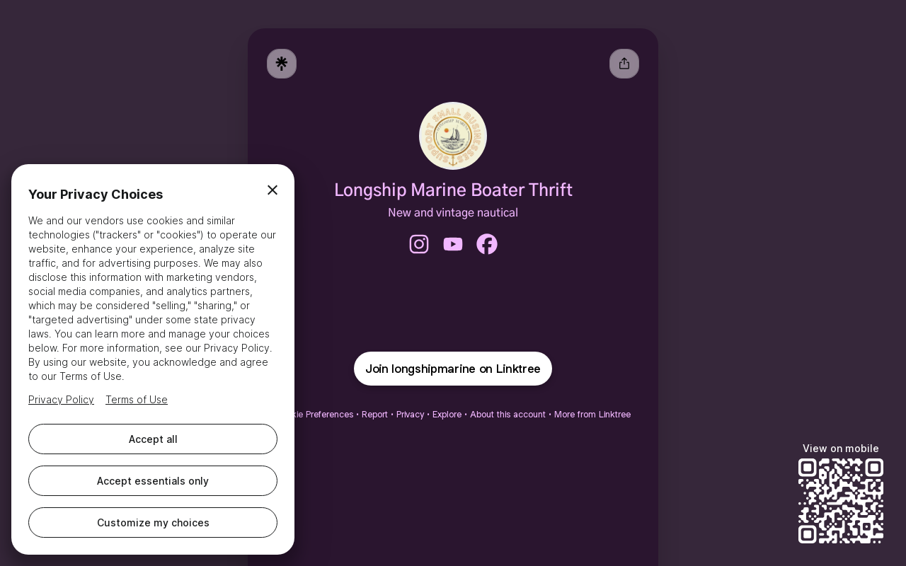 Longship Marine website preview