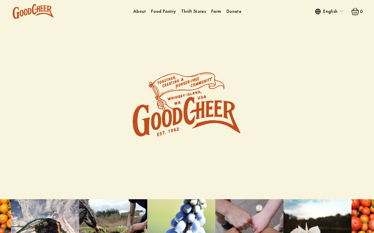 Good Cheer Clinton Thrift Store website preview