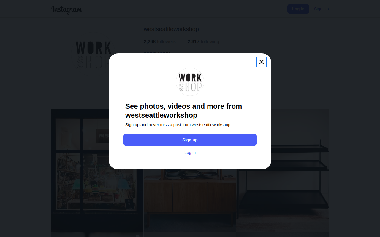 Workshop website preview