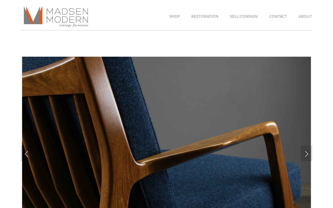 Madsen Modern website preview