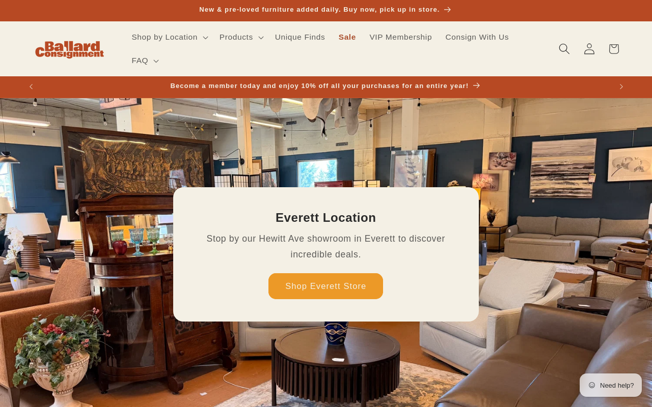 The Furniture Guy Consignment website preview