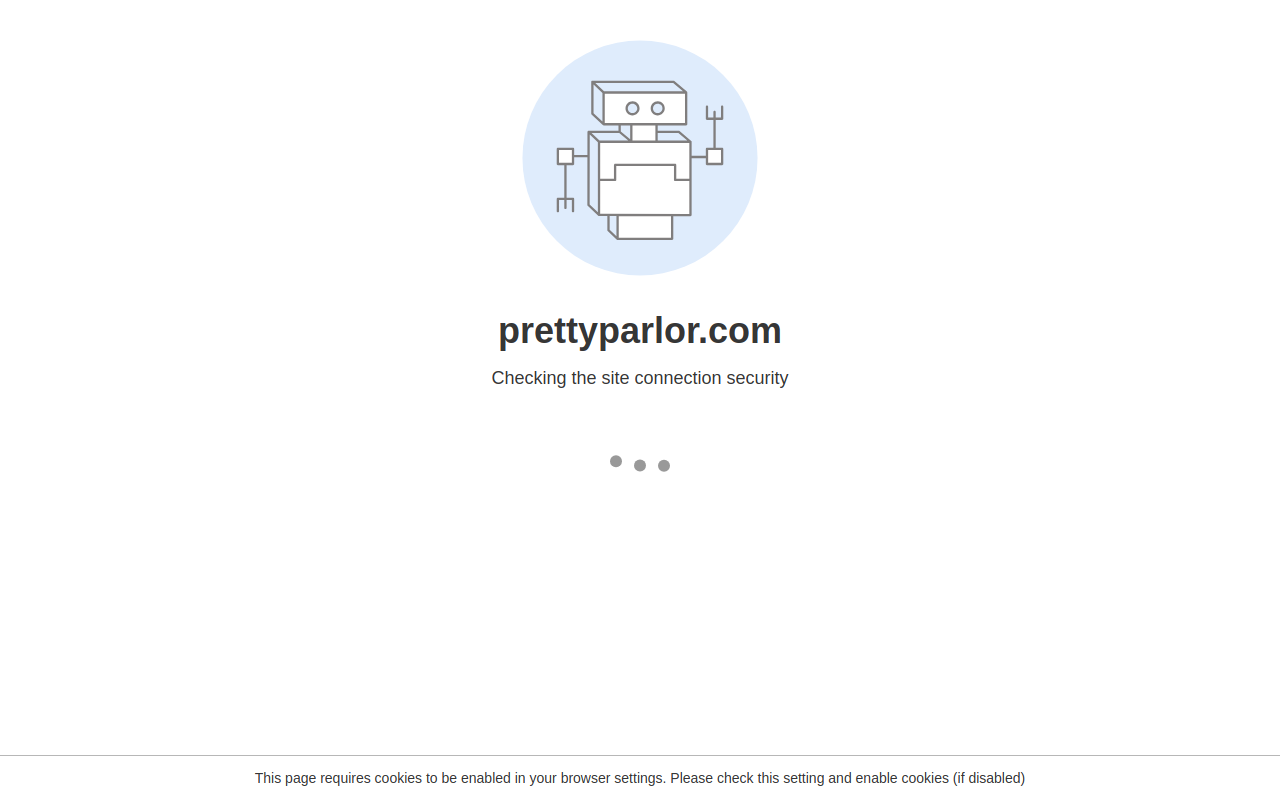 Pretty Parlor website preview