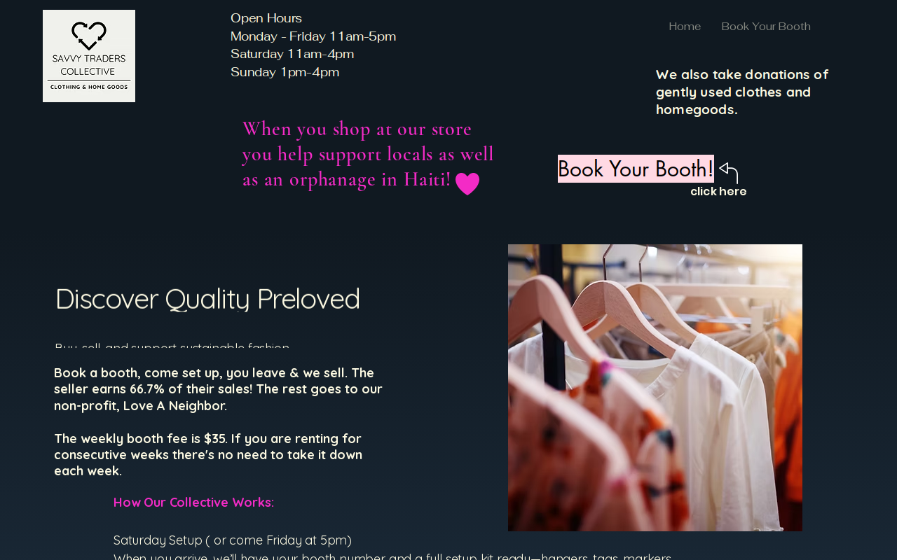 Savvy Traders Collective website preview