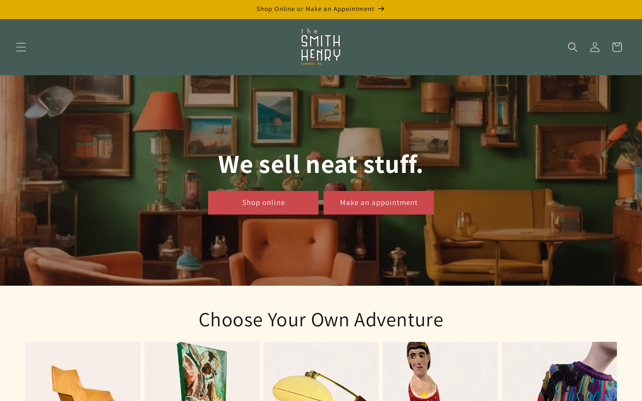 The Smith Henry website preview