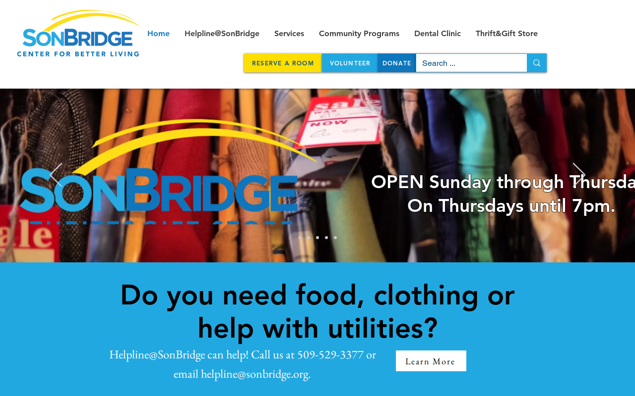 Sonbridge Thrift&gift Store website preview