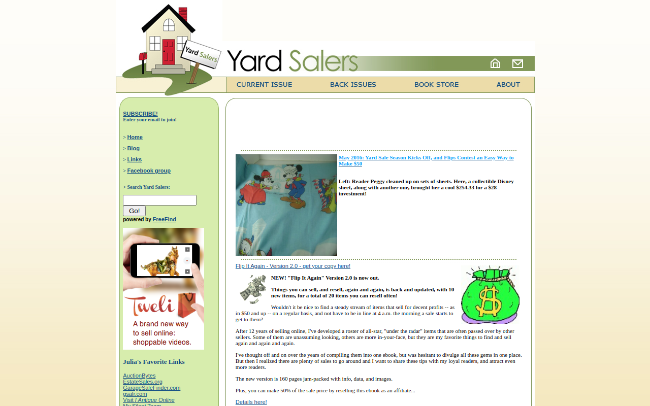 Yard Sailors website preview