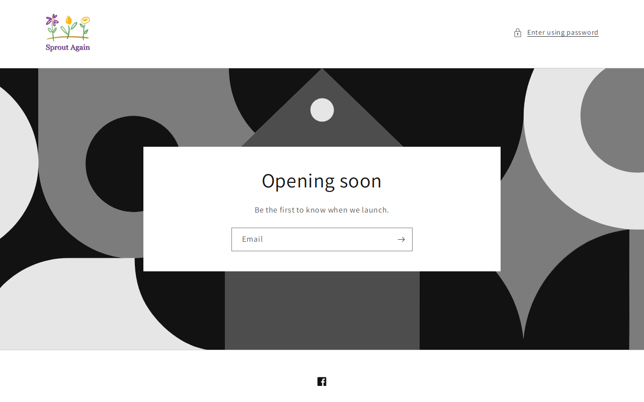 Sprout Again website preview
