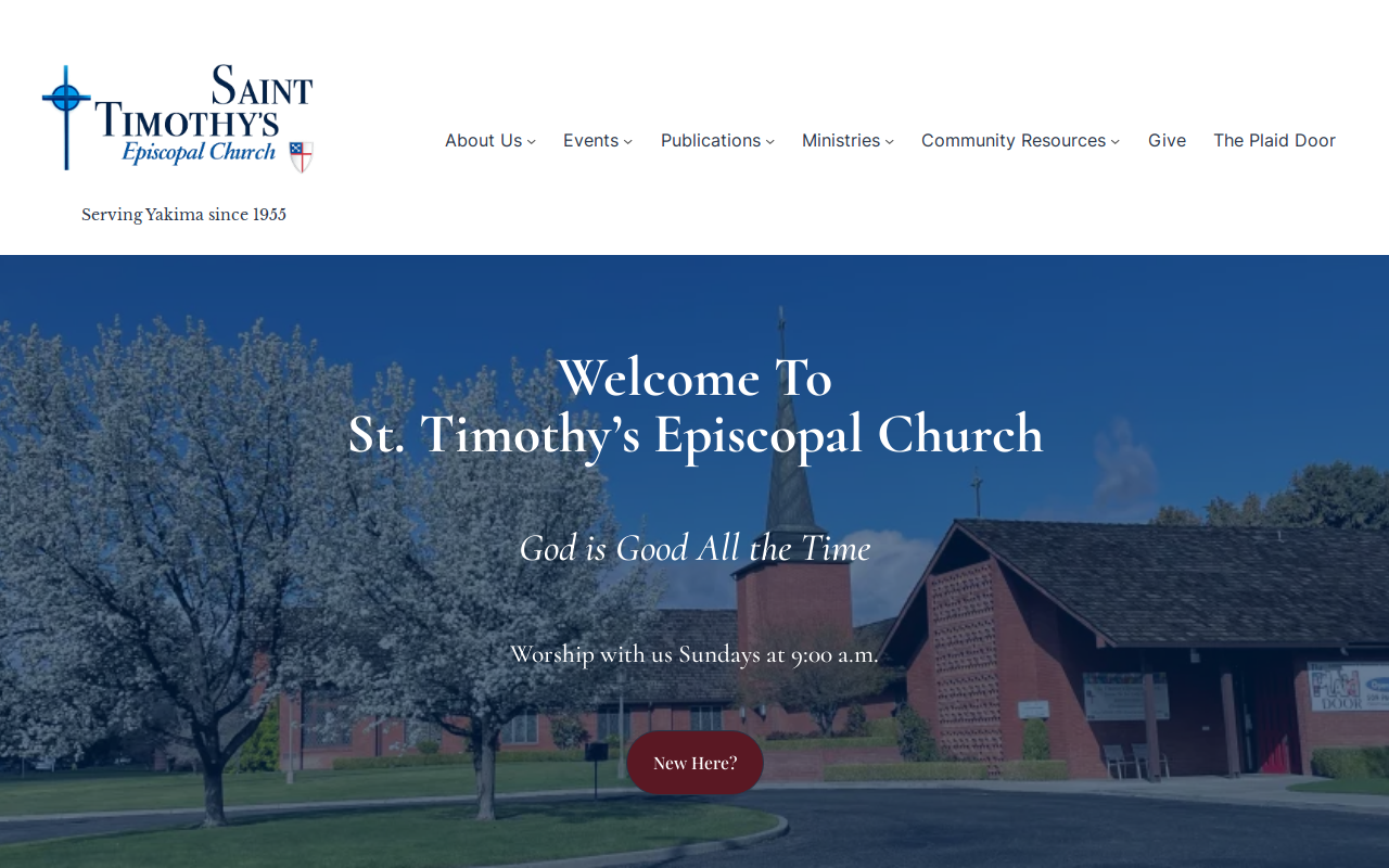 The Plaid Door website preview