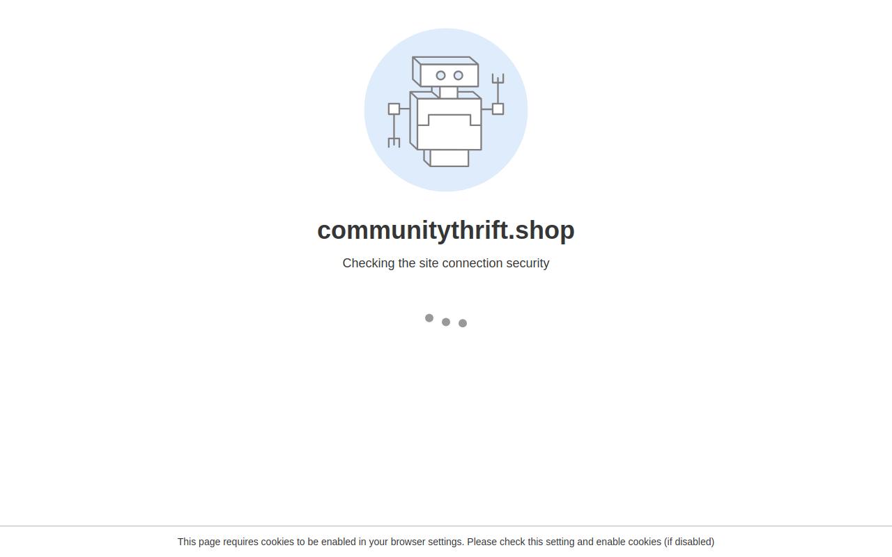 Community Thrift - Richland website preview