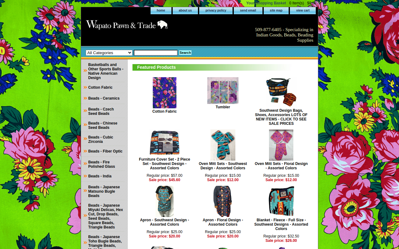 Wapato Pawn & Trade website preview