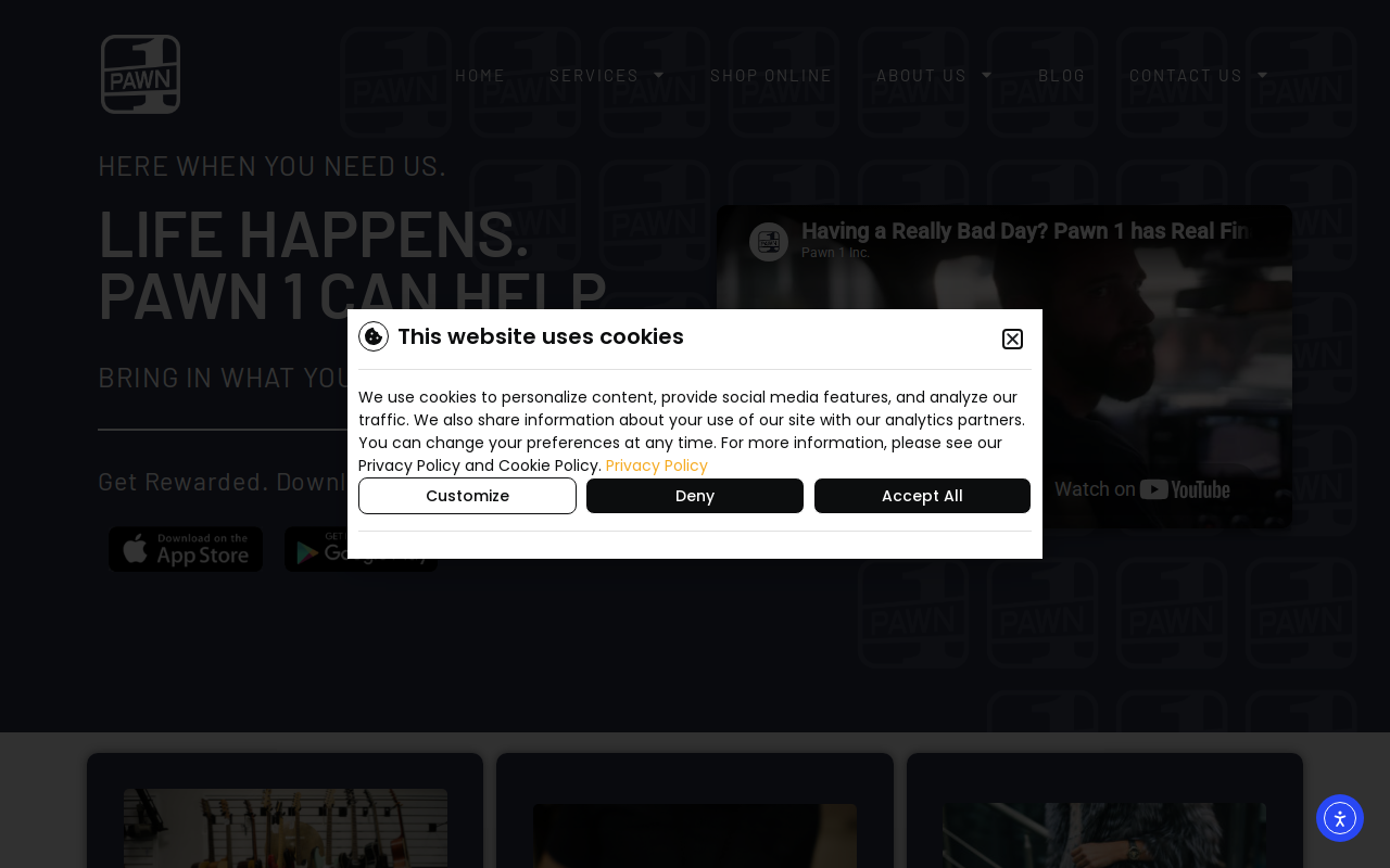Pawn 1 Hillyard website preview