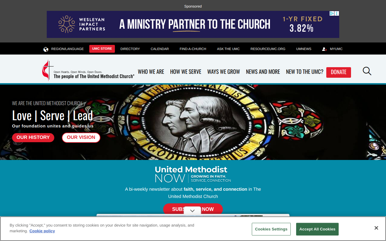 First United Methodist Church Thrift Shop website preview