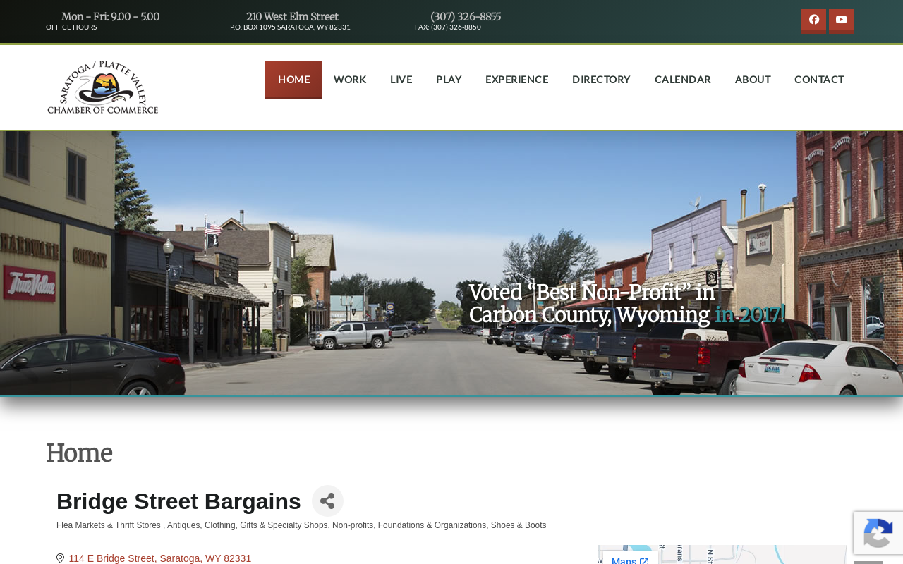 Bridge Street Bargains website preview