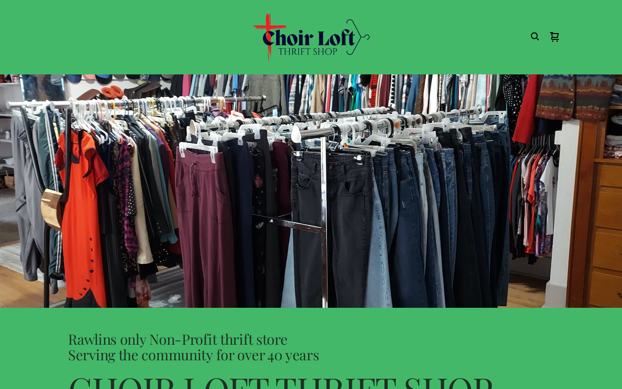 The Choir Loft website preview