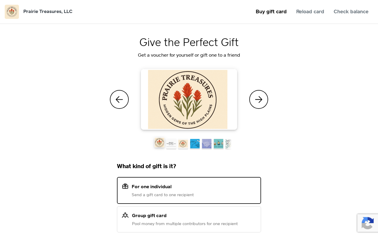 Prairie Treasures Thrift Shop website preview