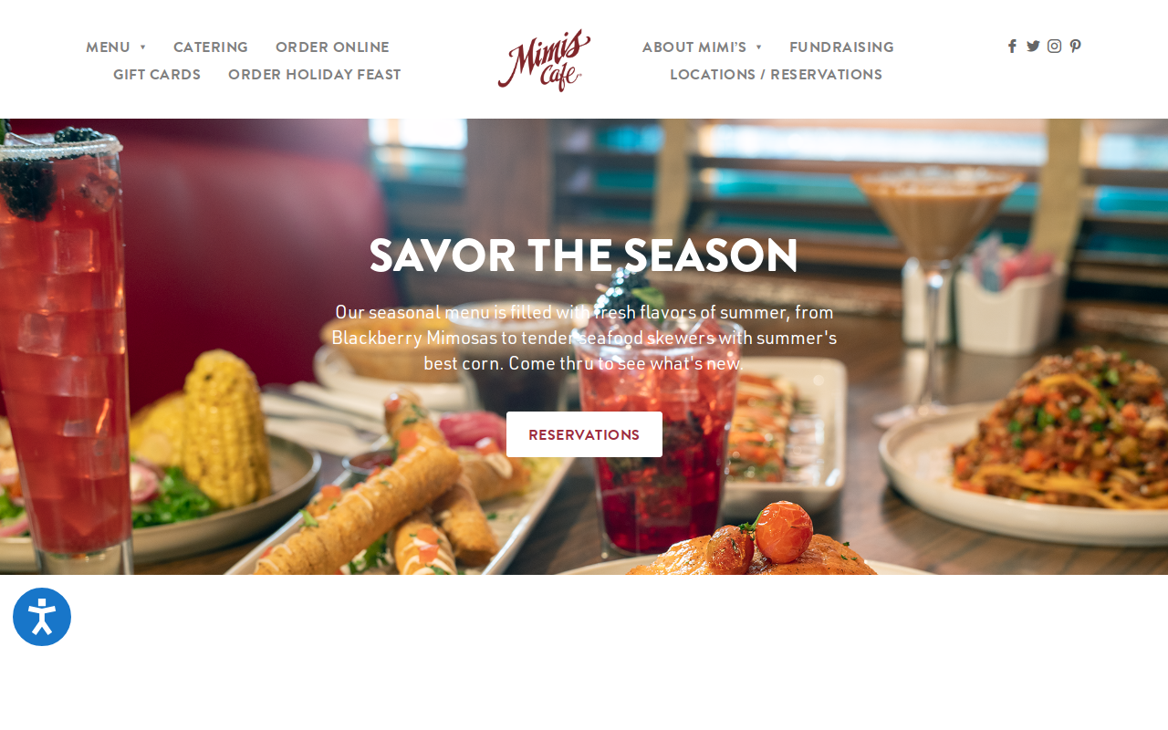 Mimi's Consignment website preview