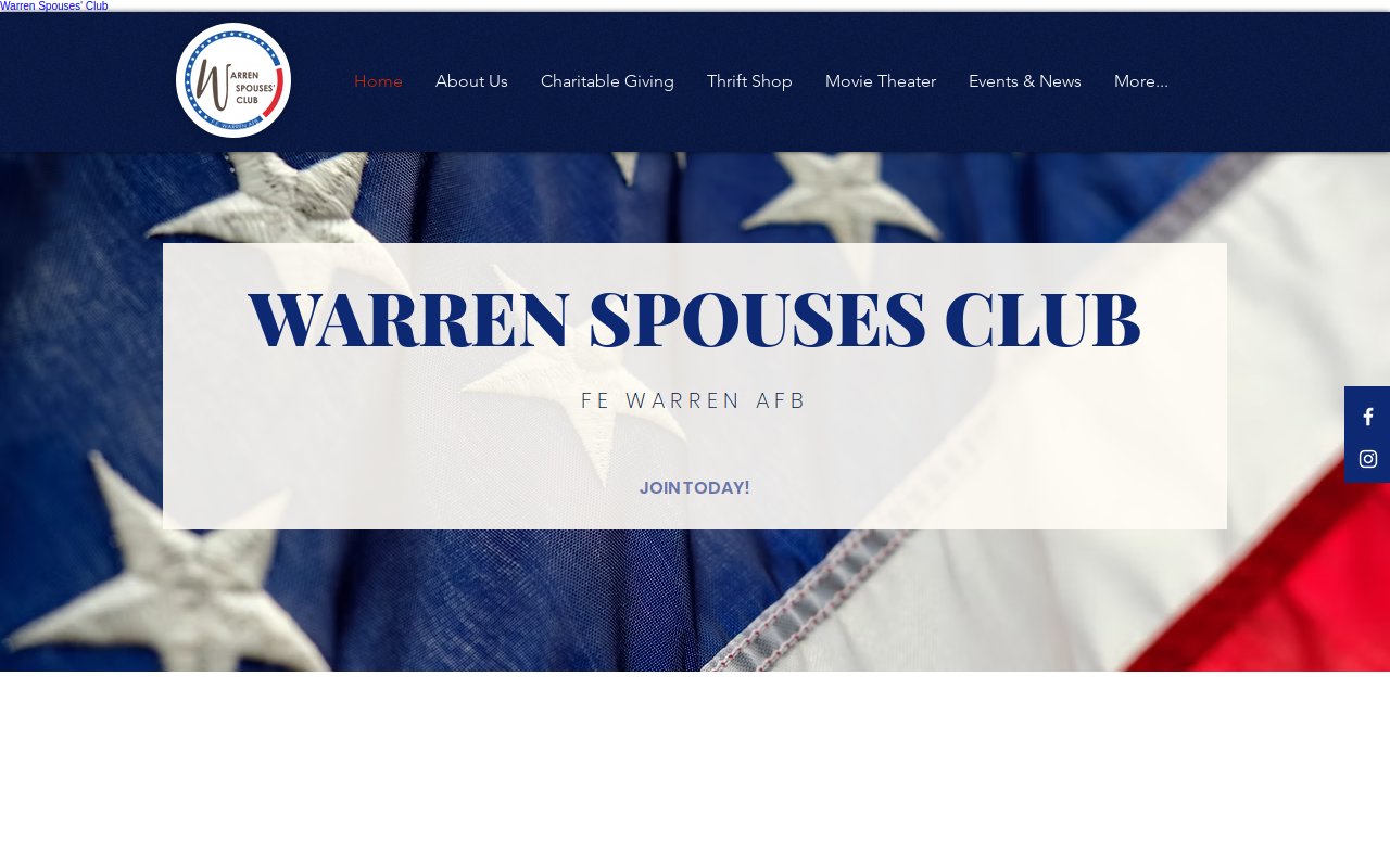F E Warren Thrift Shop website preview