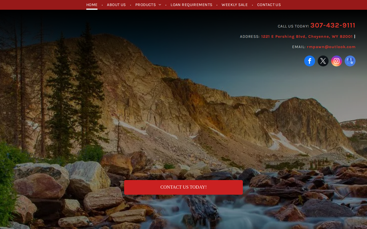 Rocky Mountain Pawn website preview