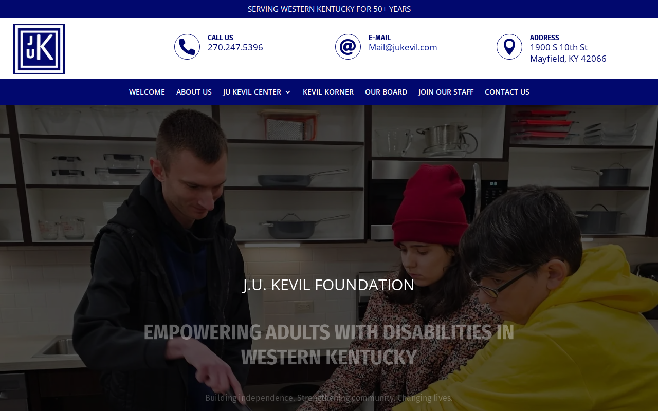 Kevil Korner Thrift Shop website preview