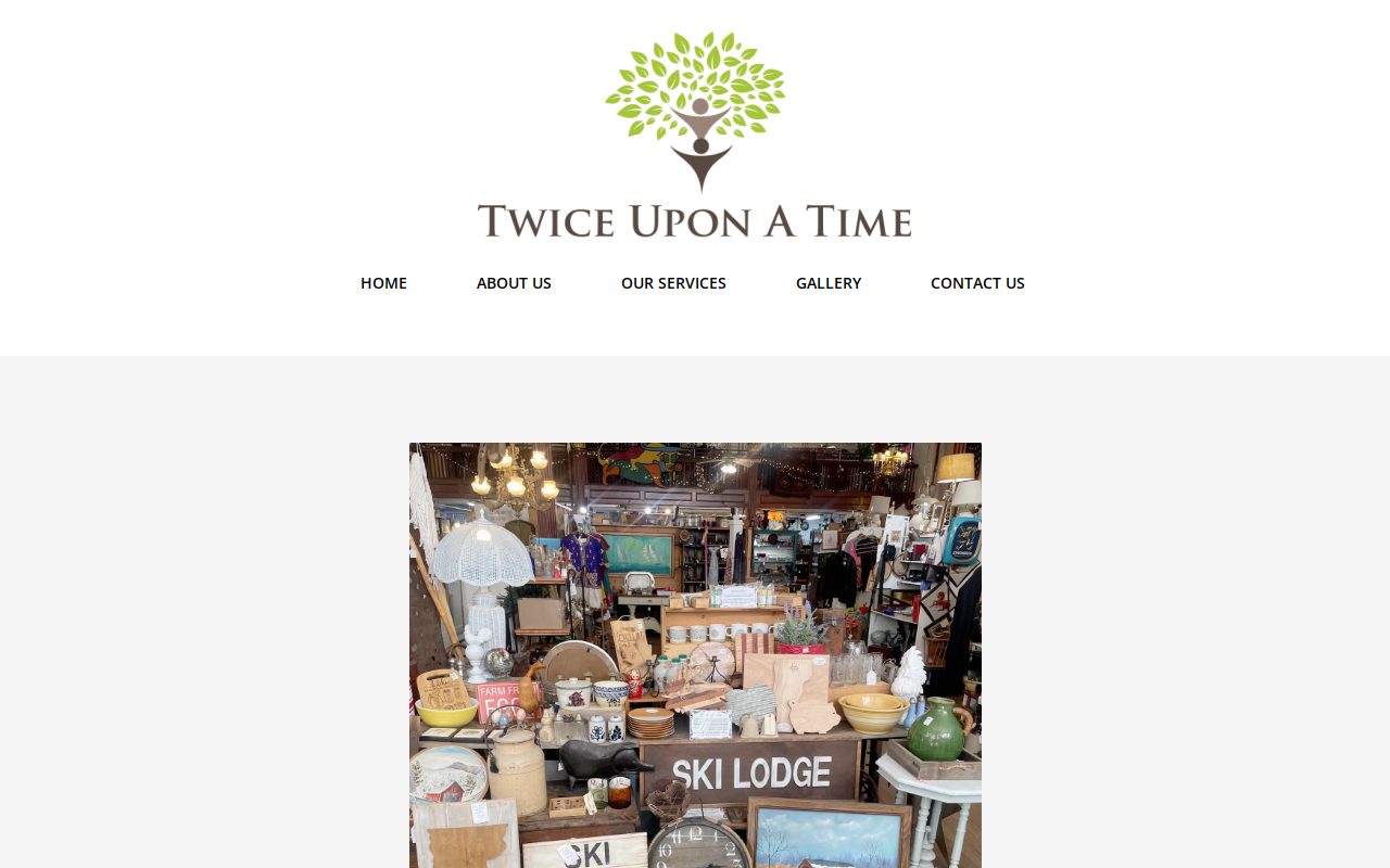 Twice Upon A Time website preview