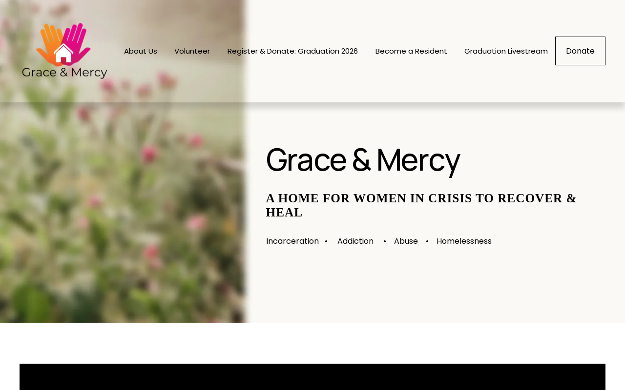 Grace and Mercy Thrift website preview