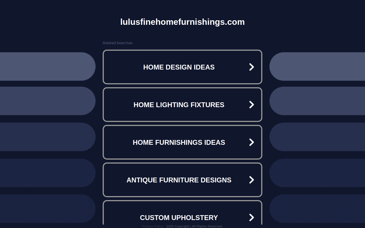 Lulu's website preview