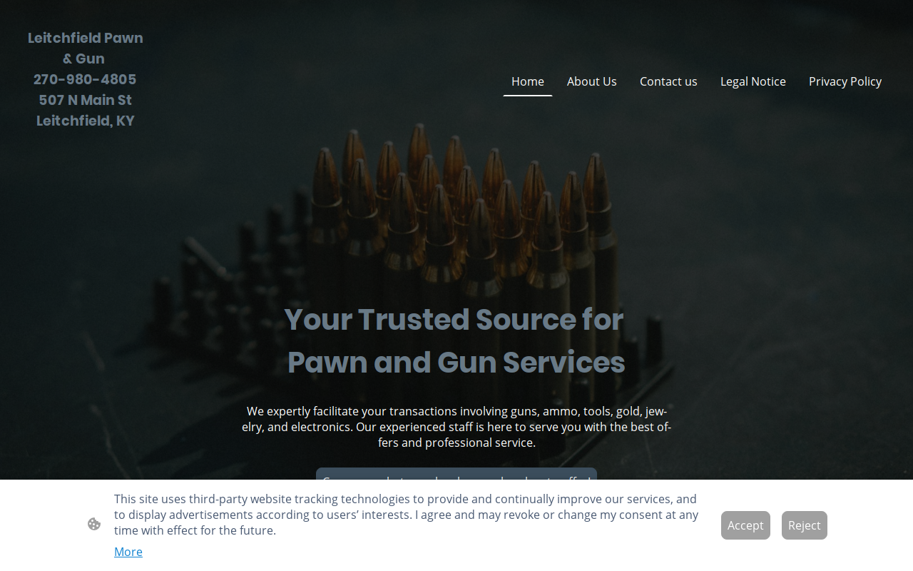 Blue Moon Pawn website preview
