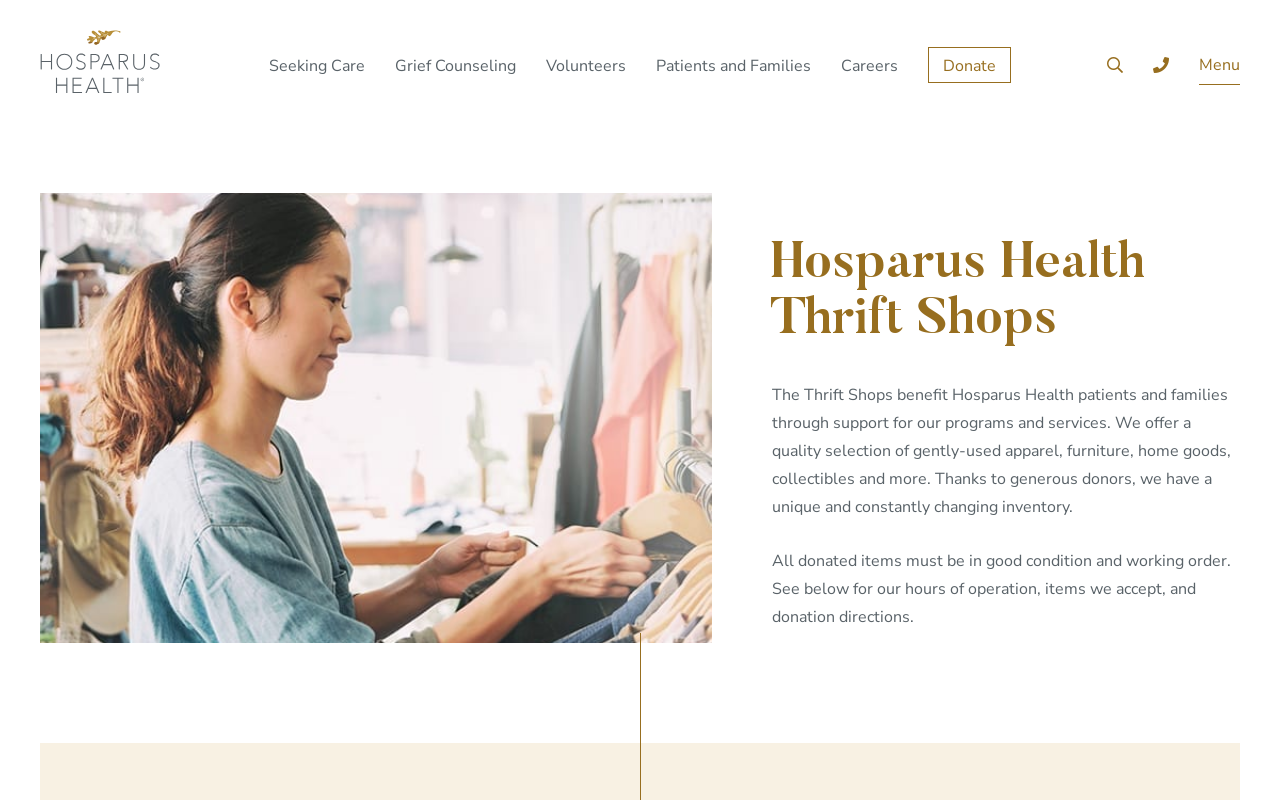Hosparus Health Thrift Shop Louisville website preview