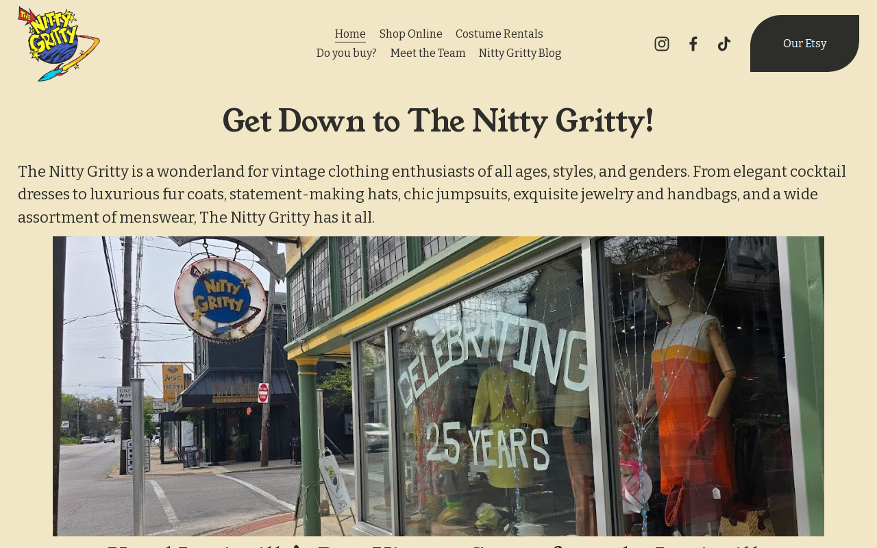 The Nitty Gritty website preview